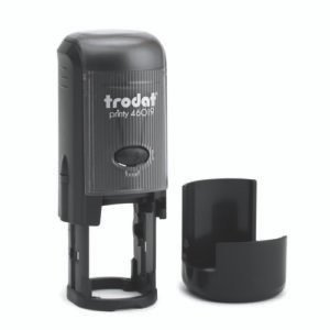 Trodat Printy Enhanced 46019 Round Self-inking Rubber Stamp