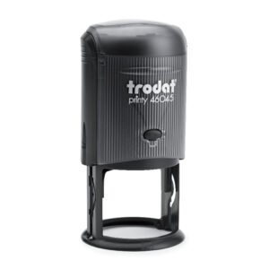 Trodat Printy Enhanced 46045 Round Self-inking Rubber Stamp