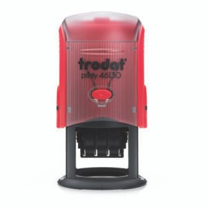 Alternative view of Trodat Printy dater 46130 Round Self-inking Rubber Stamp